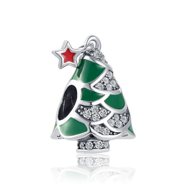 Arbol De Navidad Estrella Colgante Charm