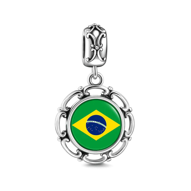 Bandera Brasil Charm