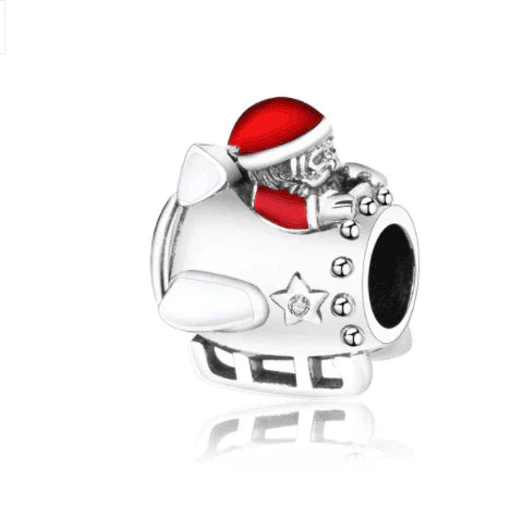 Santa Claus Con Cañon Charm