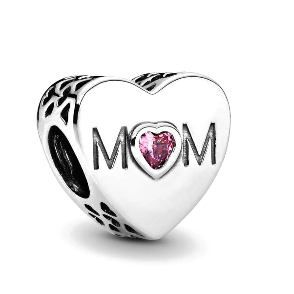 Corazón Mom Charm