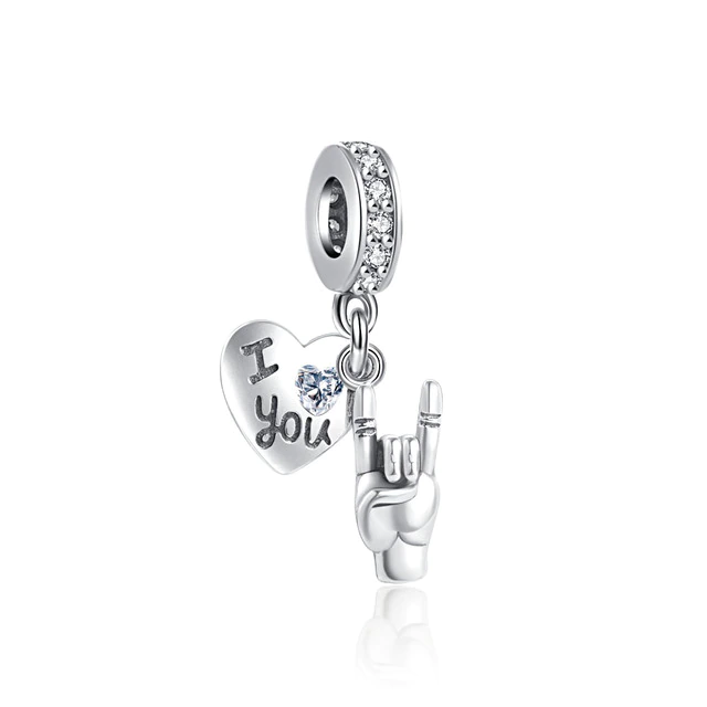 Mano Rock I Love You Charm