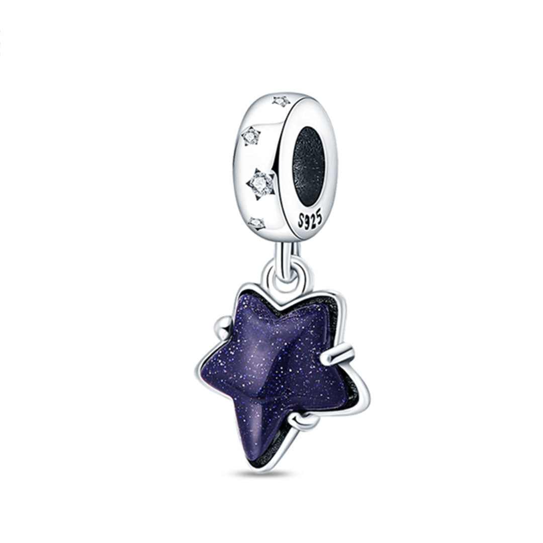 Estrella Morada Colgante Disney Charm