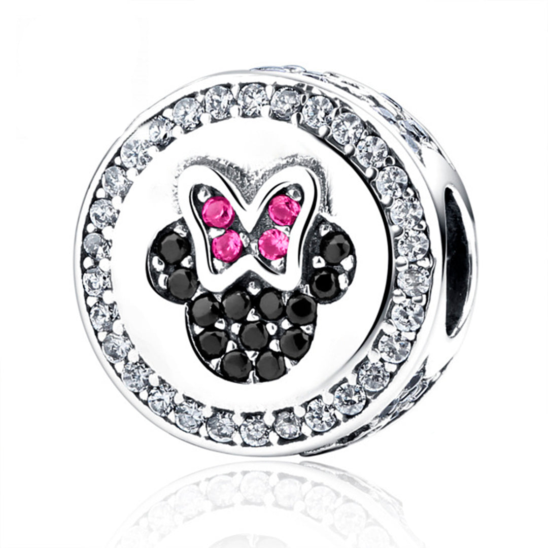 Simbolo Minnie Moño Rosa Disney Charm
