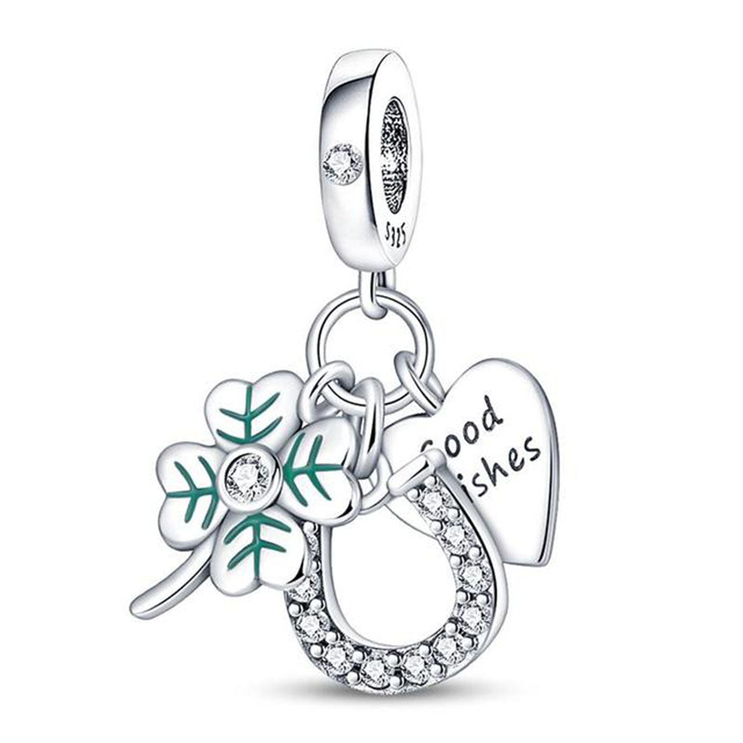 Trebol Good Wishes Charm
