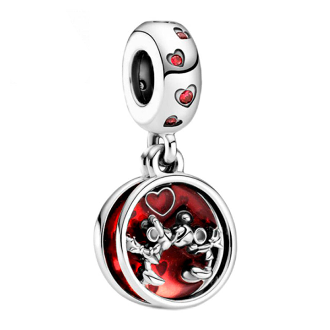 Minnie Y Mickey Beso Love Disney Charm