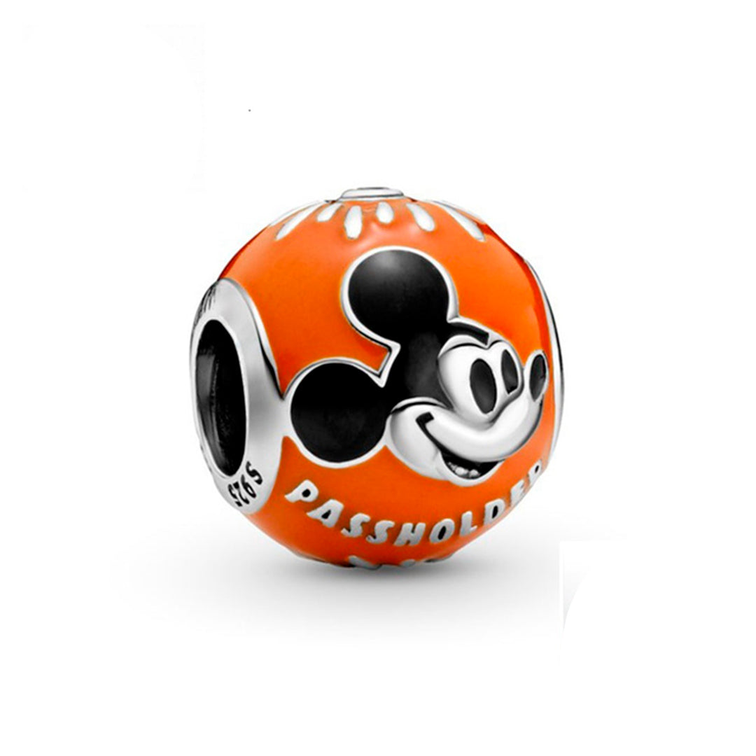 Rueda Naranja Mickey Mouse Disney Charm
