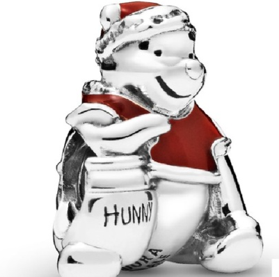 Winnie Hunny Miel Navidad Disney Charm