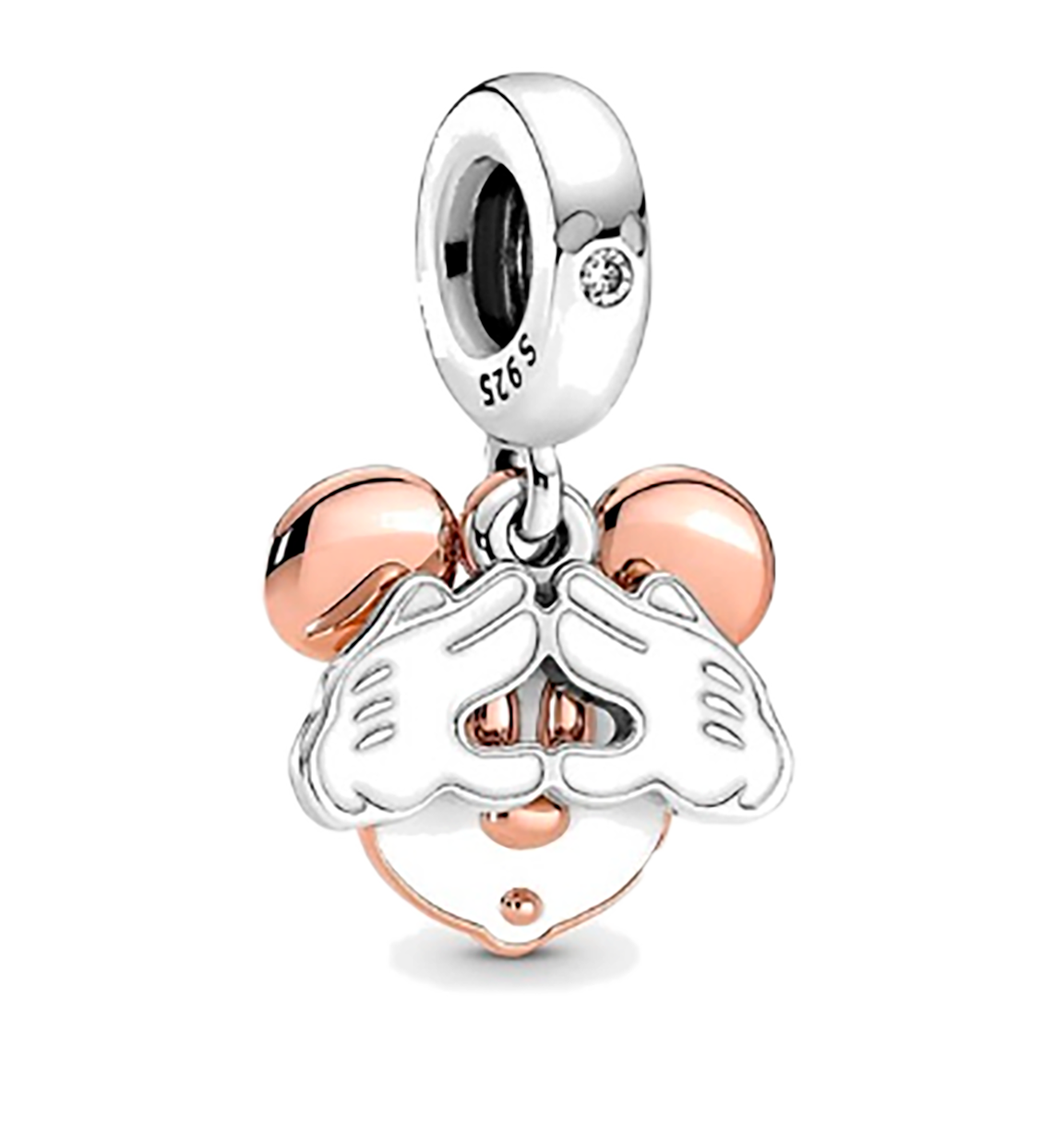 Cabeza Mickey Bonito Dorado Disney Charm