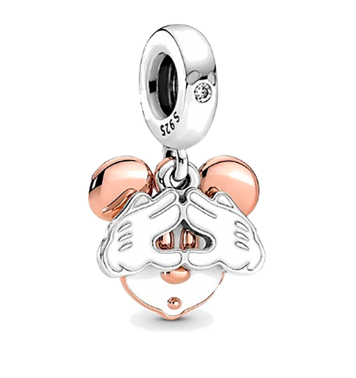 Cabeza Mickey Bonito Dorado Disney Charm