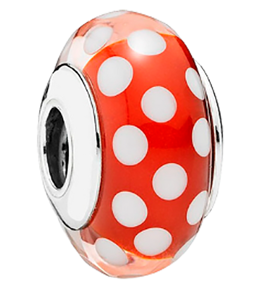 Aro Minnie Rojo Puntos Disney Charm