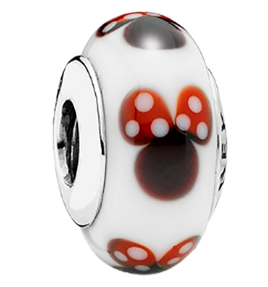 Aro Minnie Blanco Disney Charm