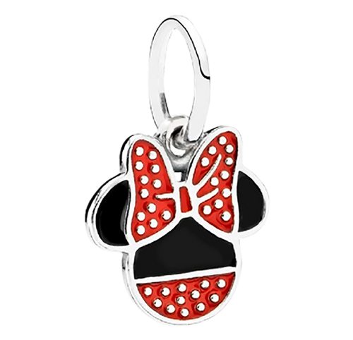 Silueta Cabeza Minnie Piedritas Disney Charm