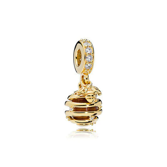 Panal De Abejas Dorado Charm