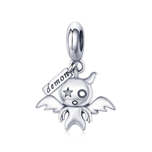 Demon Plateado Disney Charm