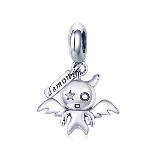 Demon Plateado Disney Charm