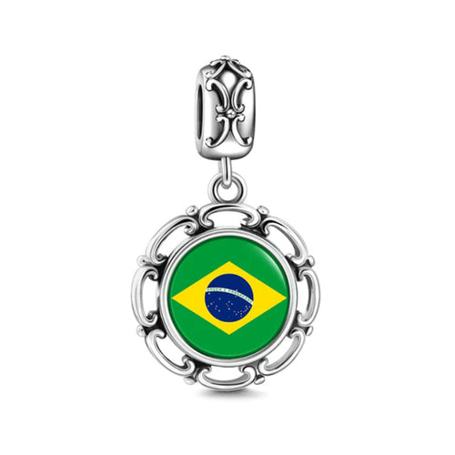 Bandera Brasil Charm
