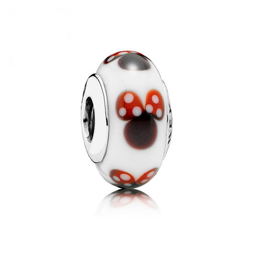 Charm Blanco Minnie Disney