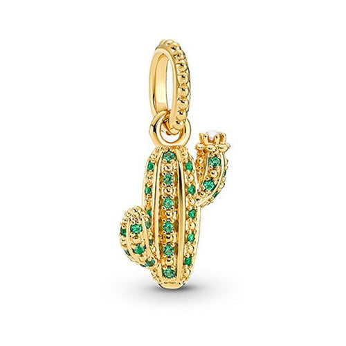 Cactus De Diamantes Charm