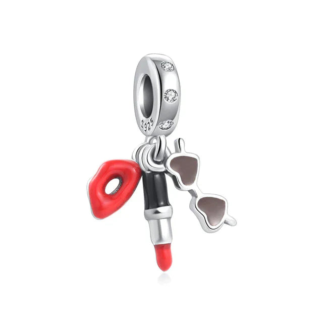 Dijes Lentes Labial Boca Charm