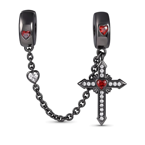 CADENA DE SEGURIDAD CRUZ NEGRO