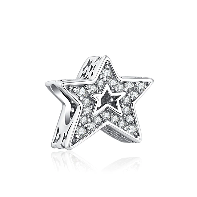 Estrella Con Diamantes Charm
