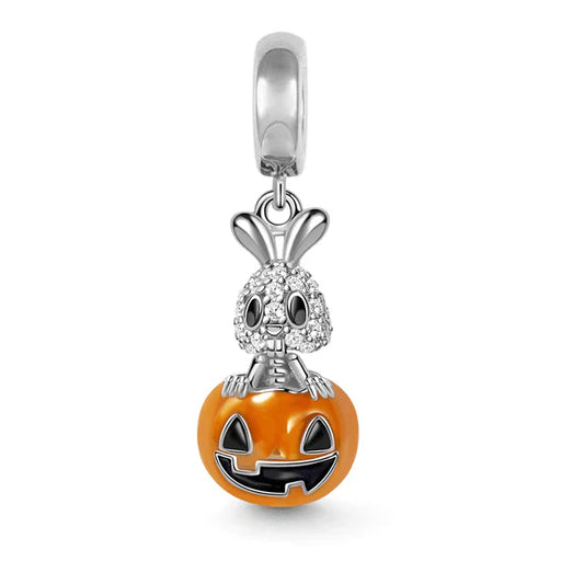 Conejo Sale De Calabaza Charm