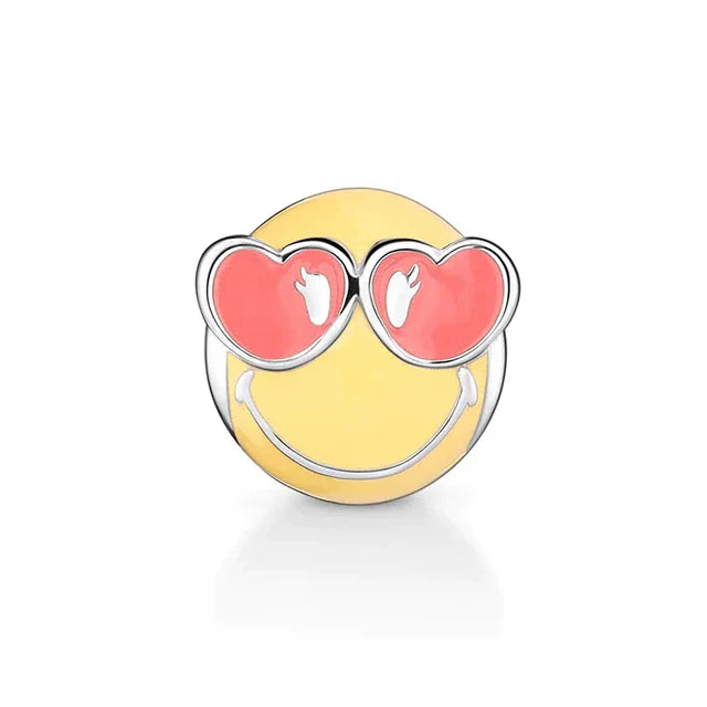 Emoji Ojos De CorazÃ³n Charm