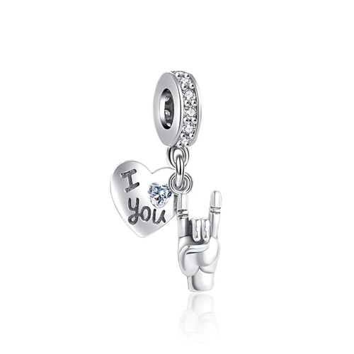 Mano Rock I Love You Charm