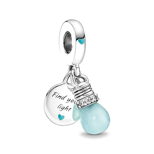 Foco Azul Find You Light Charm