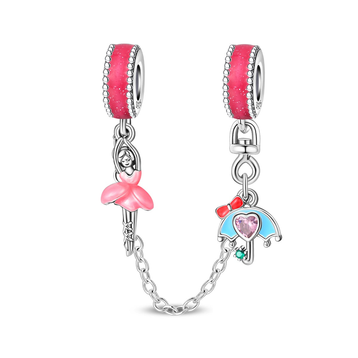 CADENA DE SEGURIDAD BAILARINA