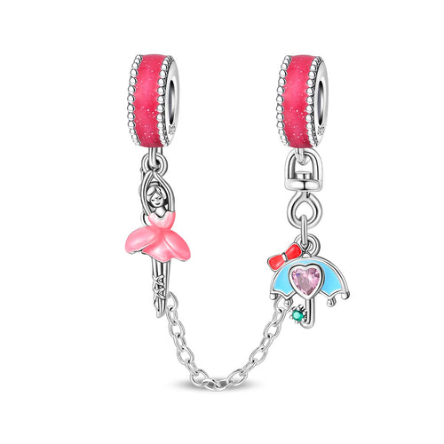 CADENA DE SEGURIDAD BAILARINA