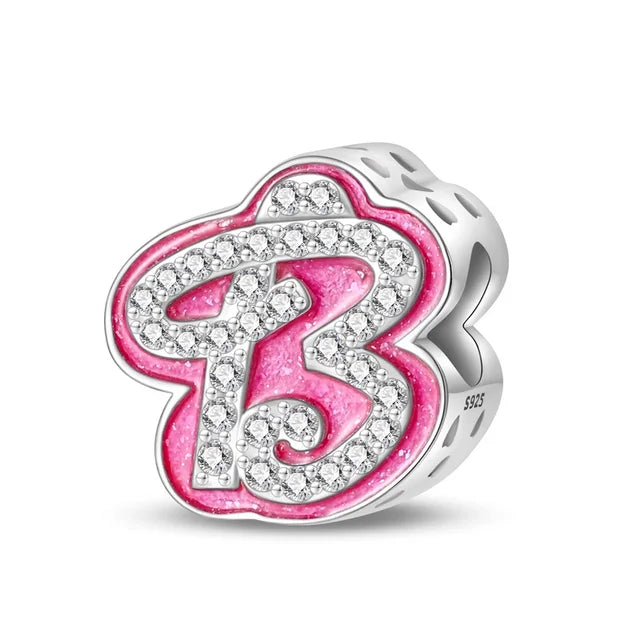 Letras Barbie  Charm