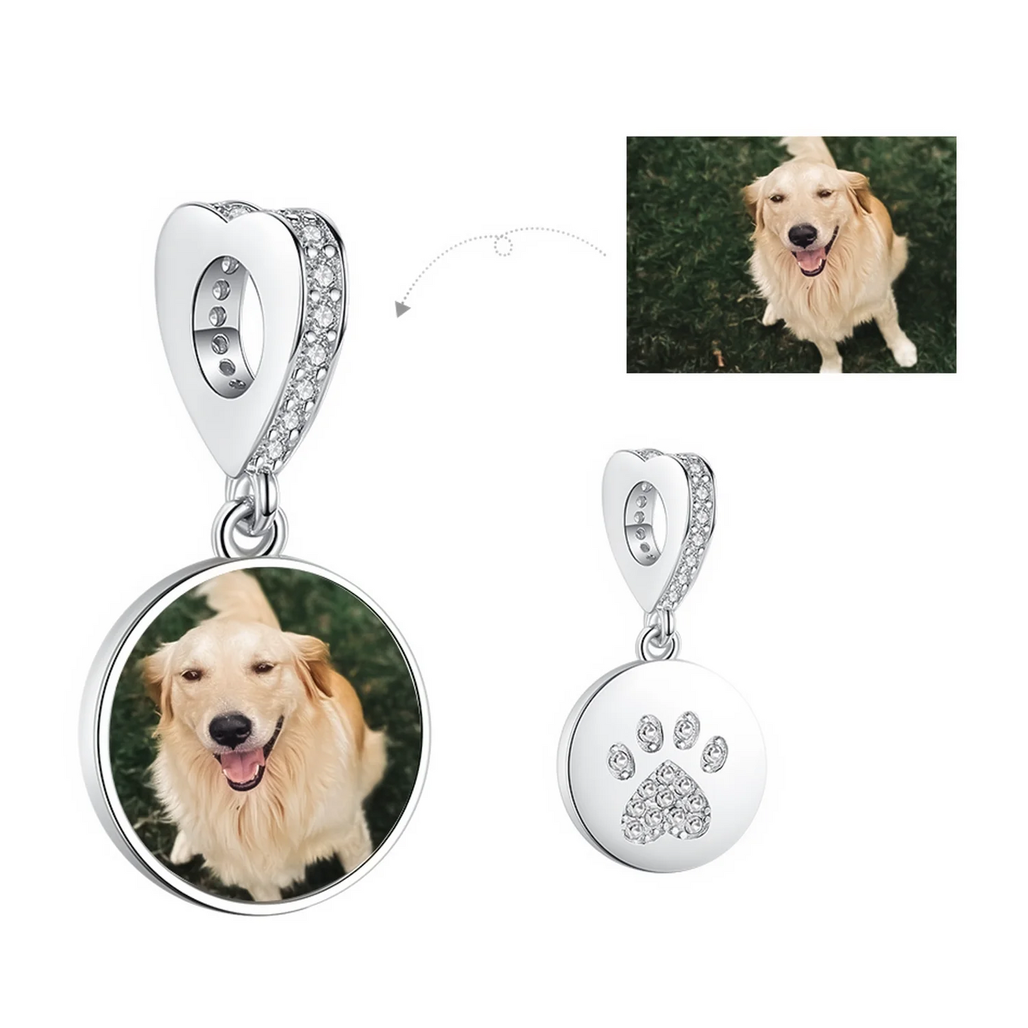 CHARM HUELLA PERSONALIZADO