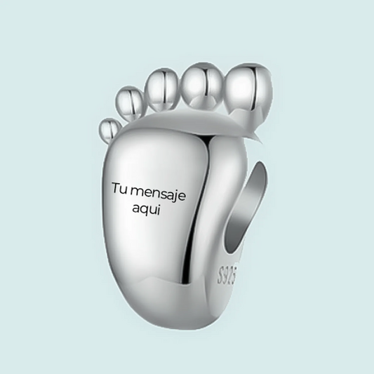 CHARM PIE BEBE PERSONALIZADO