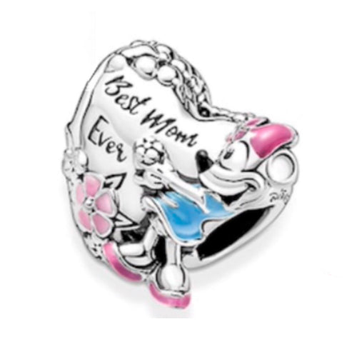 Minnie Best Mom Ever Disney Charm