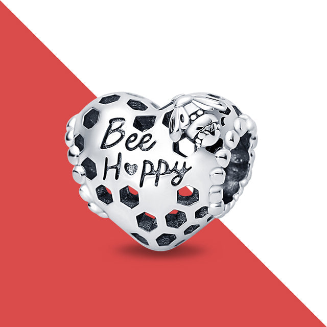 CorazÃ³n Panal Bee Happy Charm