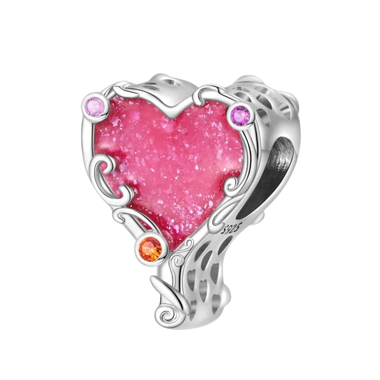 Charm Corazon Brillante x Barbie