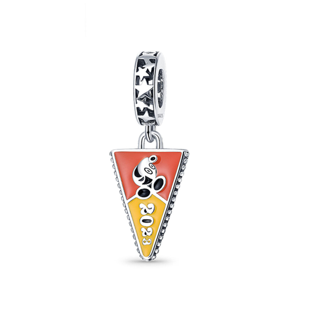 Mickey Mouse Pizza Disney Charm