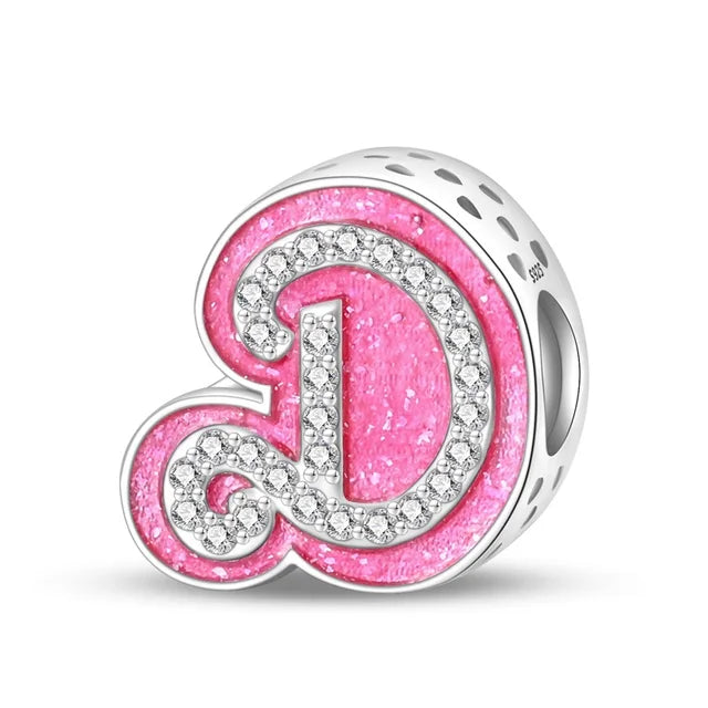 Letras Barbie  Charm