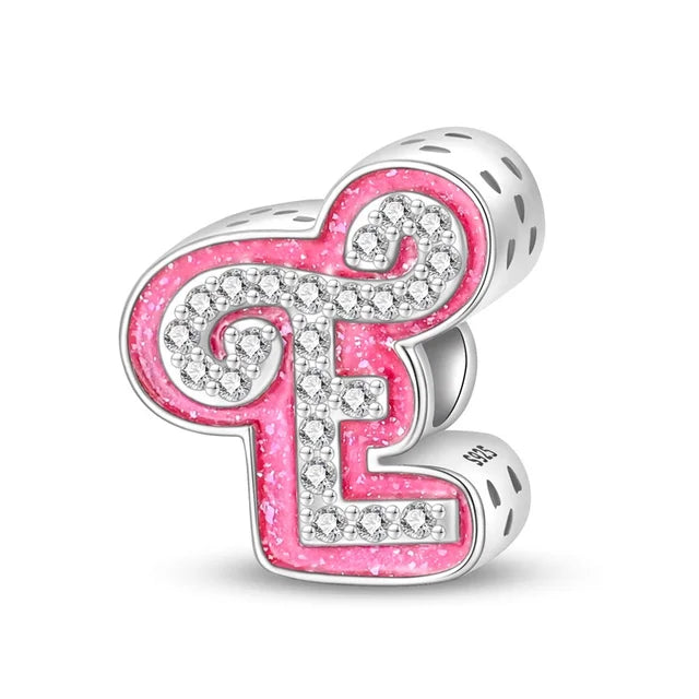 Letras Barbie  Charm