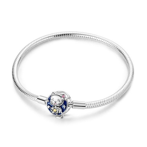 PULSERA GATITO Y ESTRELLA