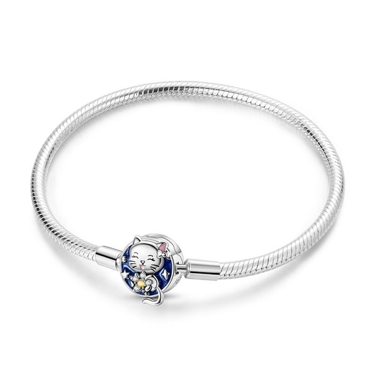 PULSERA GATITO Y ESTRELLA