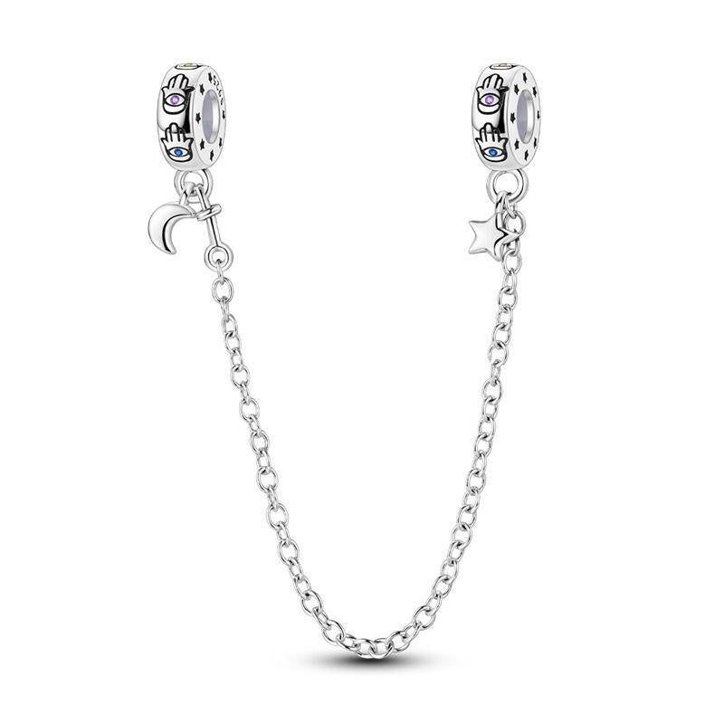 CADENA DE SEGURIDAD GOOD VIBES LUCKY