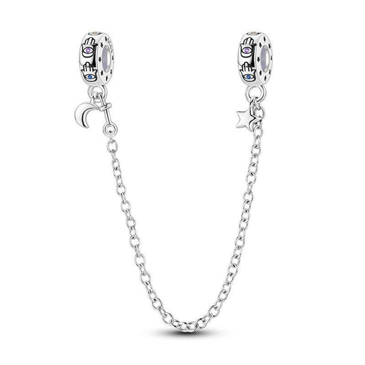 CADENA DE SEGURIDAD GOOD VIBES LUCKY