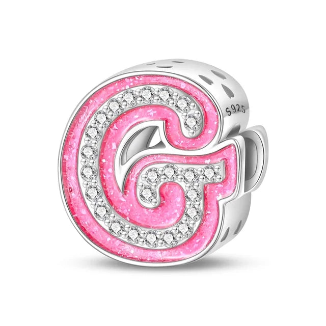 Letras Barbie  Charm