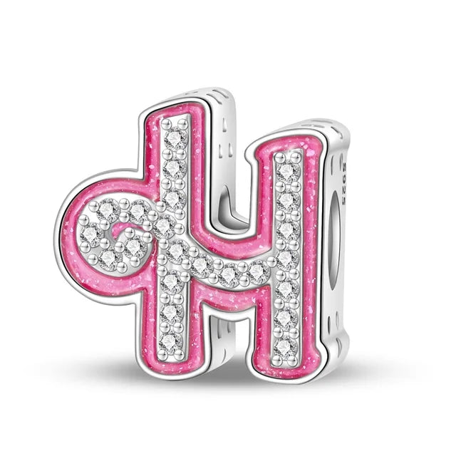 Letras Barbie  Charm