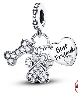 Hueso Huellita Bf CorazÃ³n