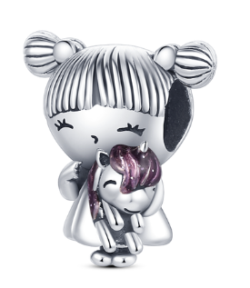 NiÃ±a Con Unicornio Charm