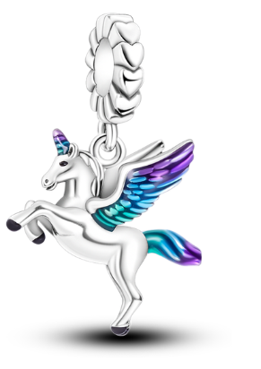 Unicornio Alas M&A Charm