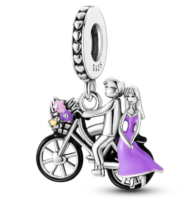 Novios En Bici Charm